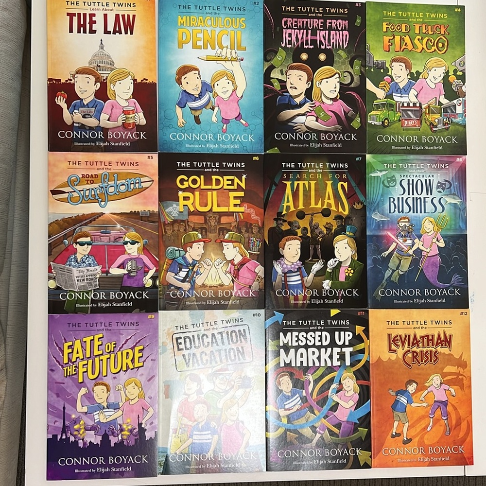 Tuttle Twins Book Set #1-12